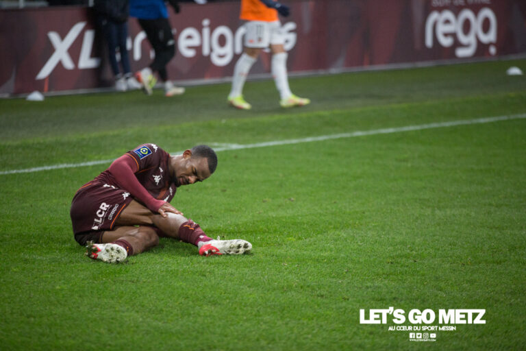 Habib MaÏga (FC Metz) devrait manquer plusieurs semaines de compétition...