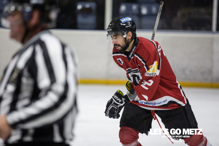 Kevin Benchabane, le capitaine du Metz Hockey Club