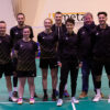 Le Metz Badminton lors de la victoire face à Jarville