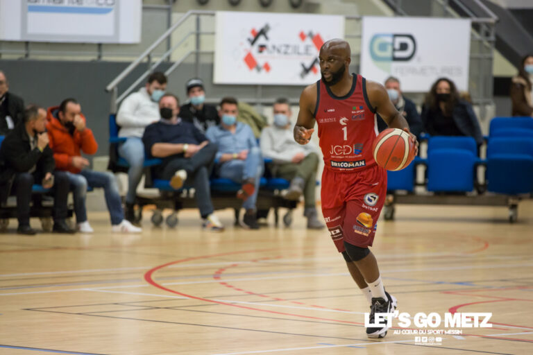 Loïc Akono, le meneur des Metz Canonniers