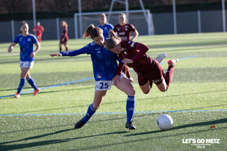 Le FC Metz de Marika Guay a chuté à Strasbourg