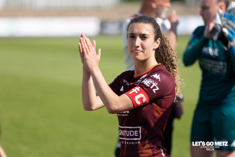 Eva Kouache remercie le public Thionvillois