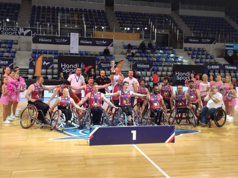 Les Red Dragons de Metz Handisport ont fait le doublé Coupe d'Europe - Coupe de France !