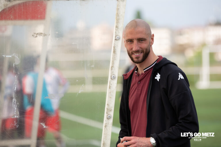 Laurent Agouazi, l'entraîneur des U17 du FC Metz
