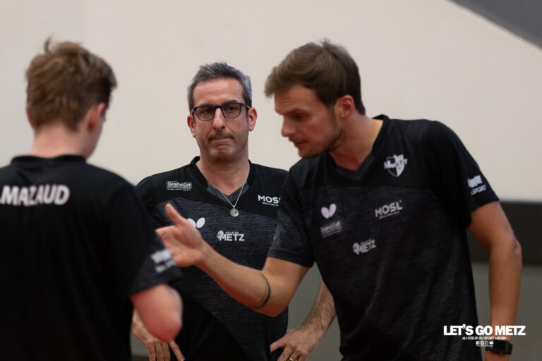 La PRO B Messieurs de Metz TT, entraînée par Vincent Aumoitte et Dorian Nicolle, disparaît.