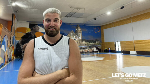 Vincent Pourchot, le nouveau pivot des Metz Canonniers