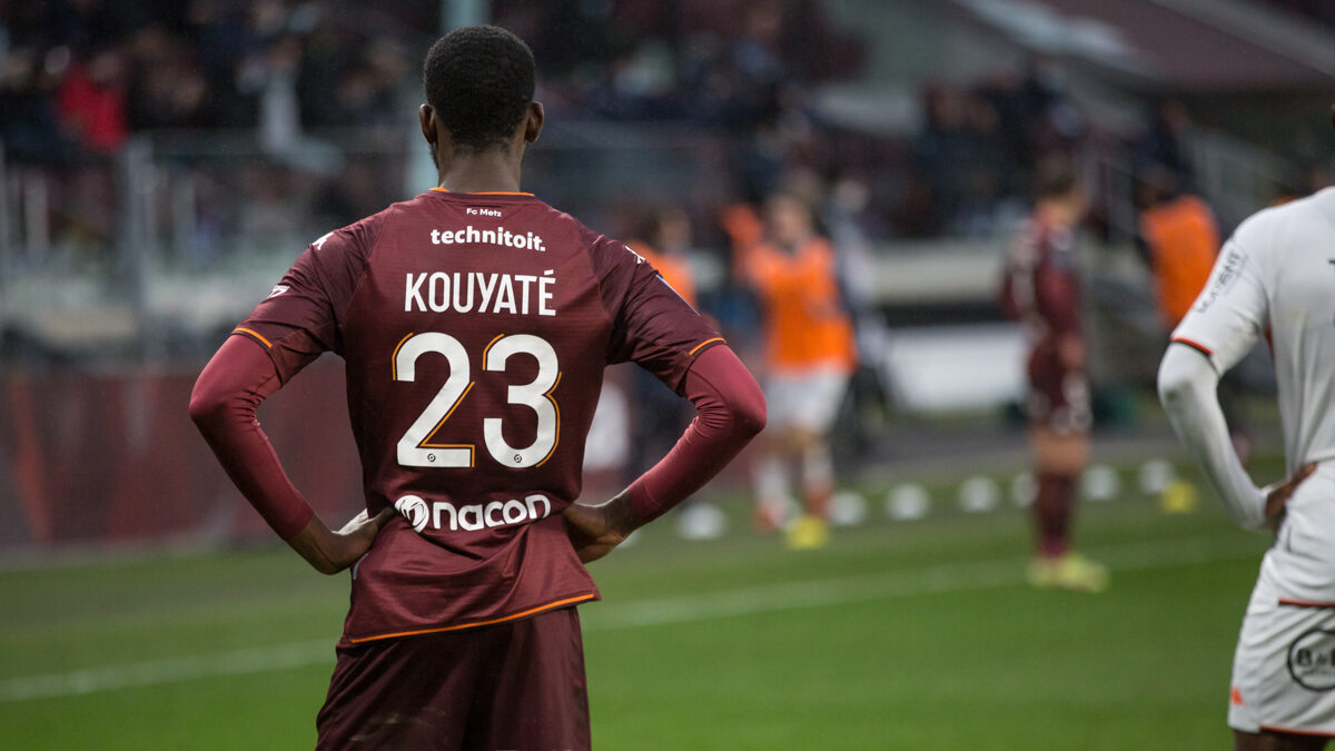 Kouyaté s'est illustré de la pire des manières contre Guingamps avec le FC Metz