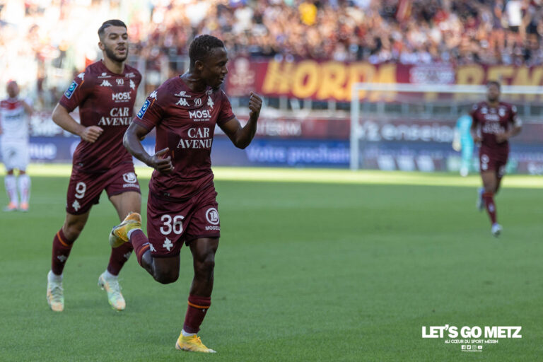 Malgré son magnifique but, Jallow n'aura pas réussi à qualifier le FC Metz contre l'OL en Coupe de France