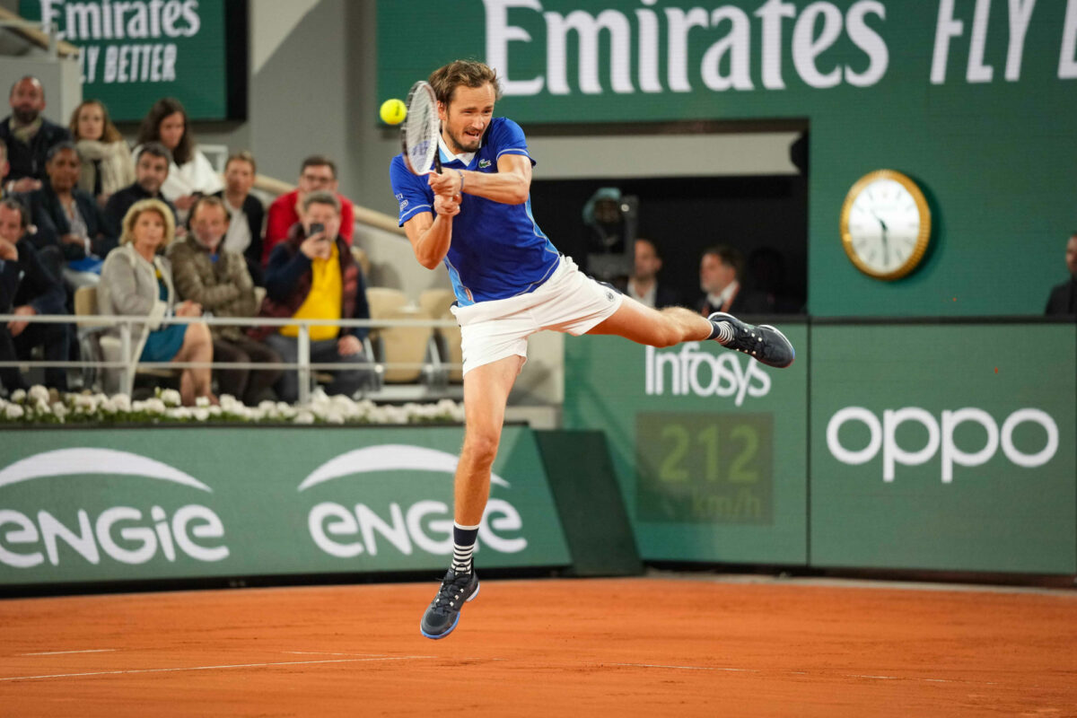 Daniil Medvedev (ici à Roland-Garros) tentera de gagner son premier titre au Moselle Open.