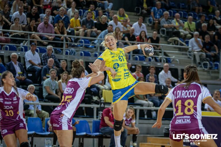 Metz Handball - JDA Dijon : les Dragonnes s'imposent aux Arènes !