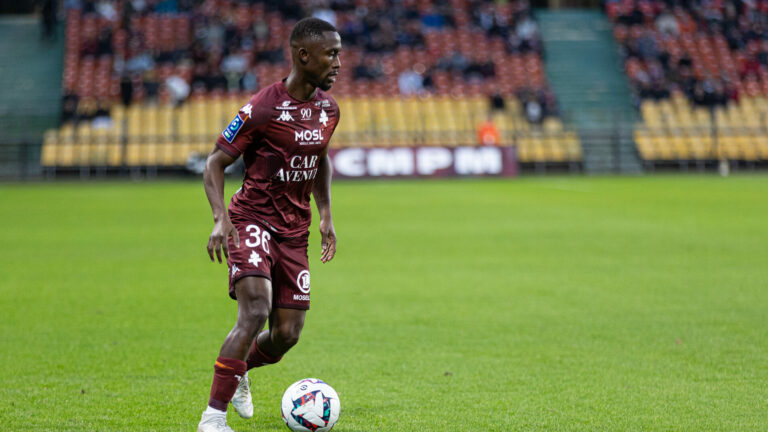 Malgré son magnifique but, Jallow n'aura pas réussi à qualifier le FC Metz contre l'OL en Coupe de France