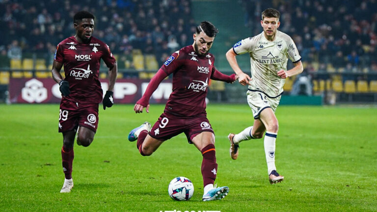 Georges Mikautadze et le FC Metz concède nt le nul face au SM Caen