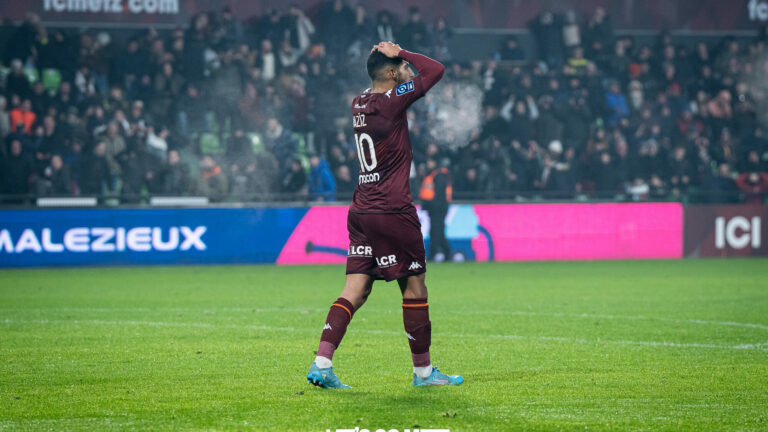 Youssef Maziz et ses partenaires auront des regrets après le match nul de FC Metz (1-1) contre Le Havre