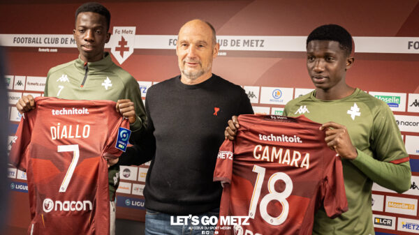 FC Metz : Lamine Camara et Papa Diallo présentés à la presse !
