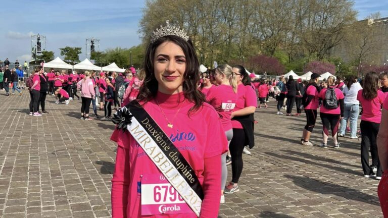 Paola Riggi, fière ambassadrice de la Ville de Metz, participe à la course La Messine depuis plusieurs années.