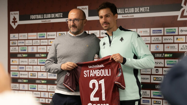 Benjamin Stambouli présenté à la presse